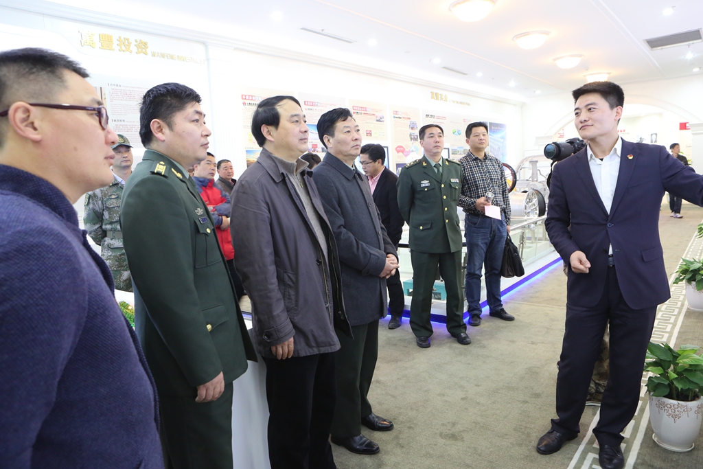 金華軍分區程友敏司令員一行調研ku娛樂真人體育平臺下載軍民融合發展工作