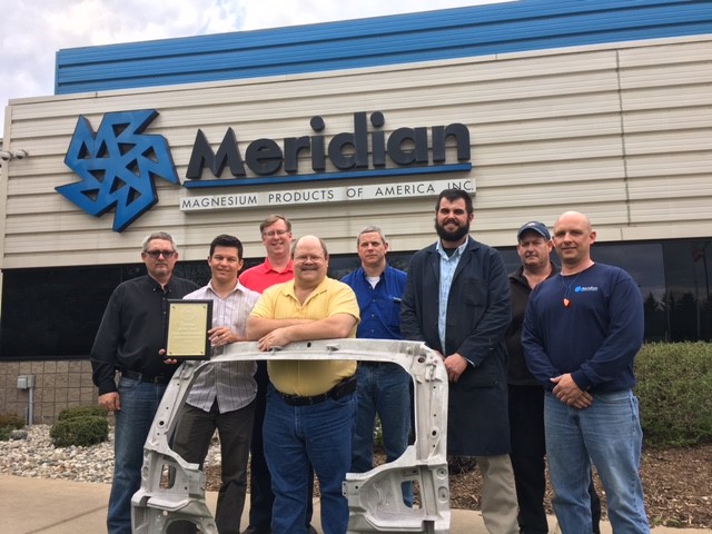 ku娛樂真人體育平臺下載鎂瑞丁輕量化技術榮獲美國2016年度鑄造大獎