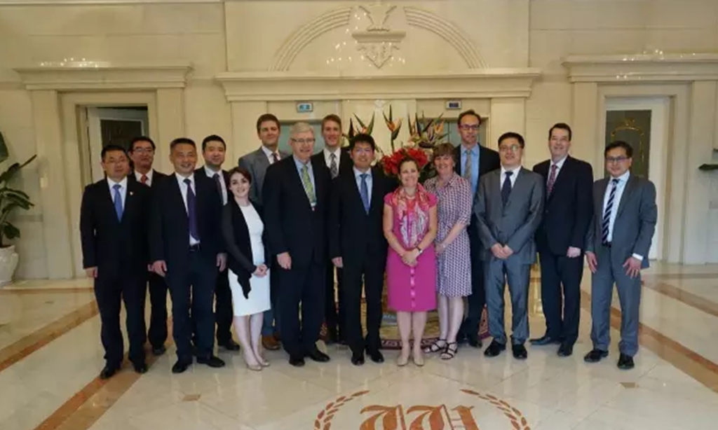 加拿大國際貿易部部長到訪ku娛樂真人體育平臺下載