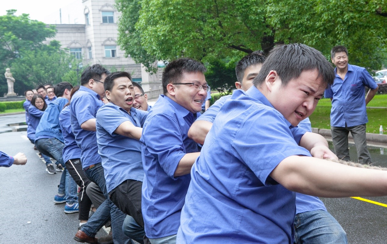 【公司動态】ku娛樂真人體育平臺下載摩輪公司舉行“團結杯”拔河比賽
