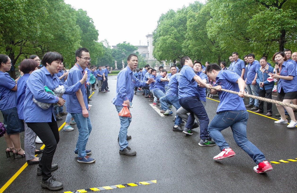 【公司動态】ku娛樂真人體育平臺下載摩輪公司舉行“團結杯”拔河比賽