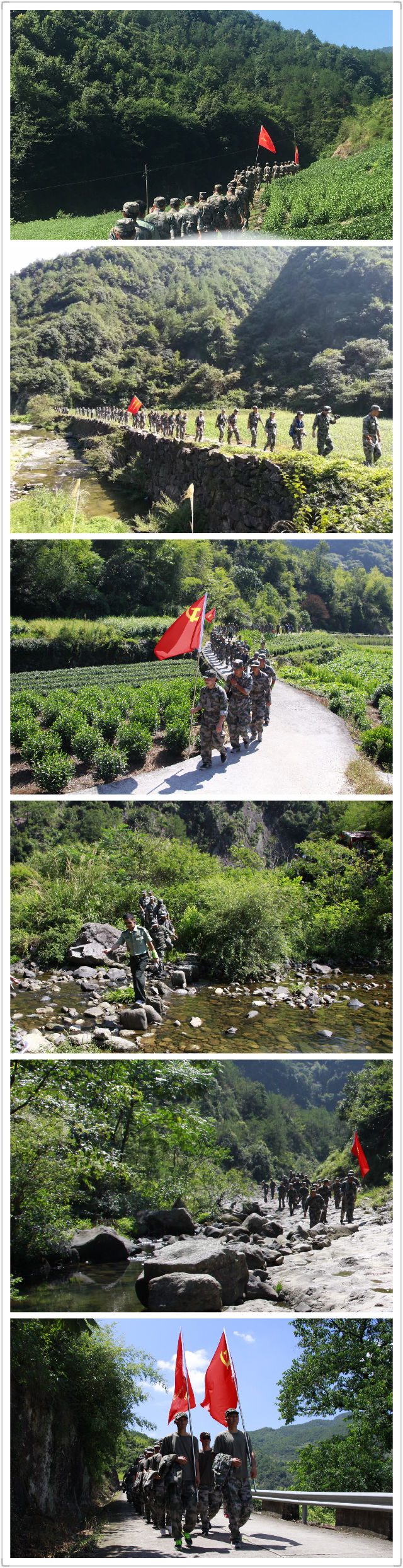 ku娛樂真人體育平臺下載集團人武部組織野外拉練鑄精兵