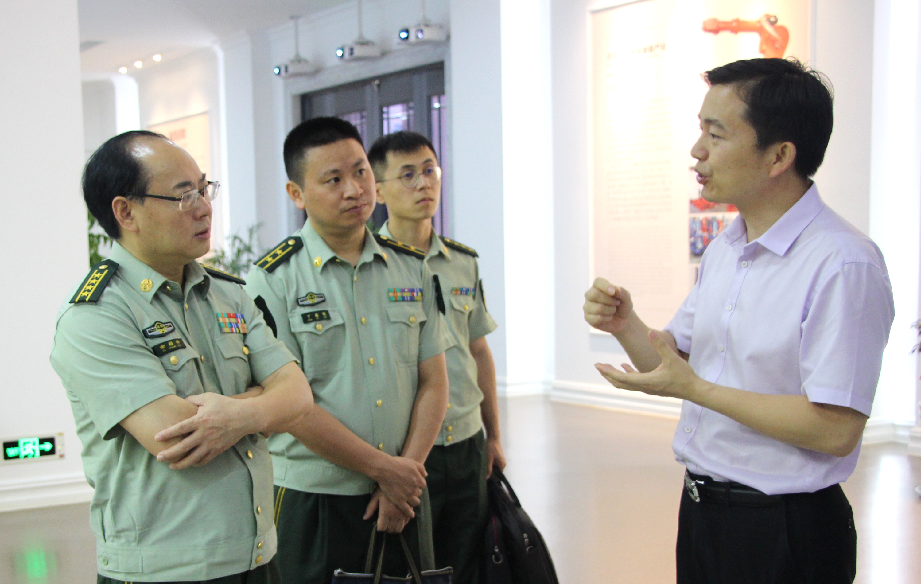 福州省消防總隊調研ku娛樂真人體育平臺下載航空小鎮